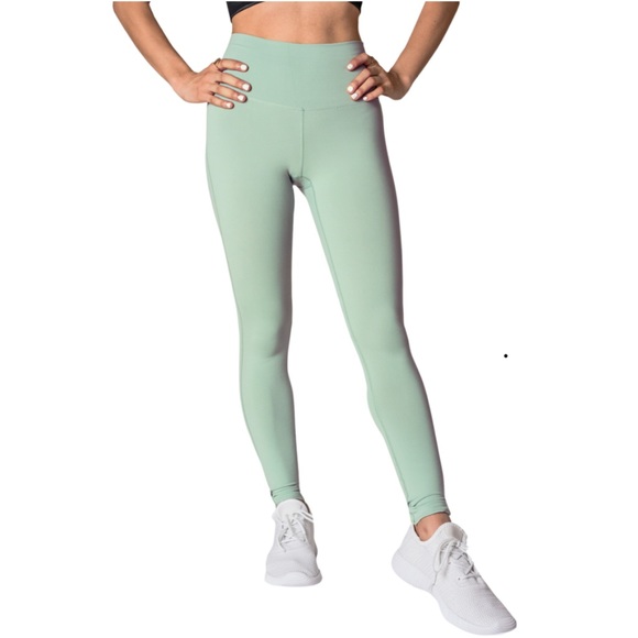 Pants - Mint Green Leggings/Yoga Pants